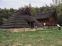 竹取公園古代住居写真